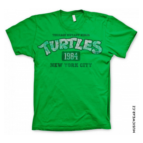 Želvy Ninja tričko, New York 1984, pánské HYBRIS