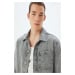 Koton Gray Men's Adult Jacket