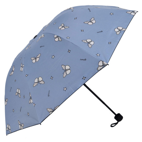 Deštník měnící barvu Butterfly, modrý Delami