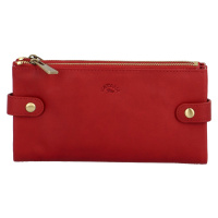 Luxusní dámská kožená peněženka Katana Lisa, červená