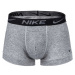 Nike RELUXE Pánské boxerky, šedá, velikost