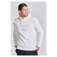 MIKINA GANT TONAL ARCHIVE SHIELD HOOD EGGSHELL