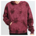 Urban Classics Tye Dyed Hoody Cherry