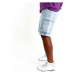 Kraťasy Karl Kani Retro Cargo Shorts light blue