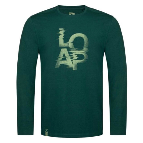 Loap ALTRON Pánské triko, tmavě zelená, velikost