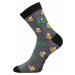 Pánské ponožky VoXX - Pivoxx 3, černá, šedá Barva: Mix barev