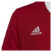 adidas ENTRADA 22 JERSEY Juniorský fotbalový dres, červená, velikost