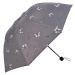 Deštník měnící barvu Butterfly, šedý