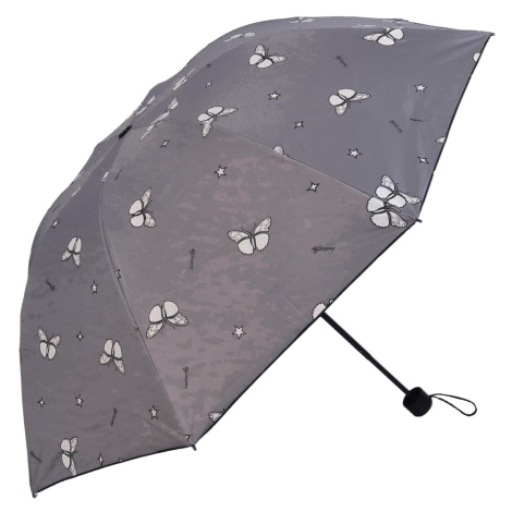 Deštník měnící barvu Butterfly, šedý Delami
