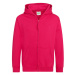 Just Hoods Dětská mikina na zip JH050J Hot Pink