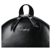 Bagind Ikon - kožený dámský batoh malý v černé