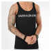 Calvin Klein Calvin Klein Jeans pánské černé tílko INSTITUTIONAL LOGO REG TANK