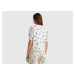 Benetton, Organic Cotton T-shirt With Floral Print