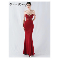 Plesové šaty dlouhé Sequins SQ1207