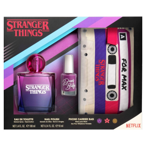 EP Line Stranger Things - EDT 100 ml + lak na nehty + pouzdro na mobil