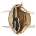 Dámská kožená kabelka Burkely Kona - béžová