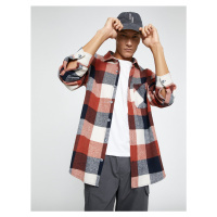 Koton Lumberjack Shirt Classic Cuff Collar Long Sleeved Pockets