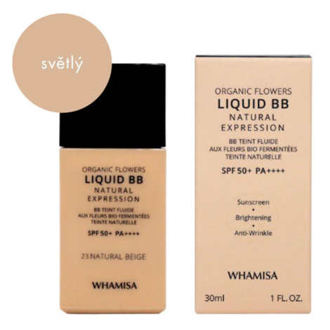 WHAMISA BIO BB krém SPF50+ Natural Beige