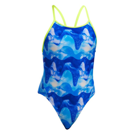 Funkita dive in diamond back one piece girls