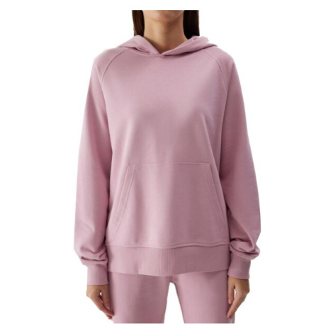 4F SWEATSHIRT BASIC Dámská mikina, růžová, velikost