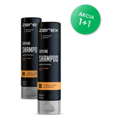 2x Kofeinový šampon Zerex 2x 250 ml