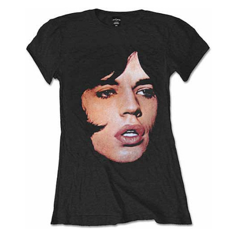 Rolling Stones tričko, Mick Portrait, dámské RockOff