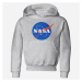 NASA mikina, Insignia / Logotype Hoodie Grey, dětská