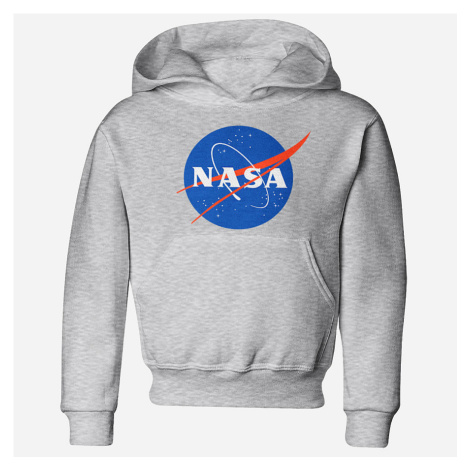 NASA mikina, Insignia / Logotype Hoodie Grey, dětská HYBRIS