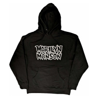 Marilyn Manson mikina, Classic Logo Black, pánská