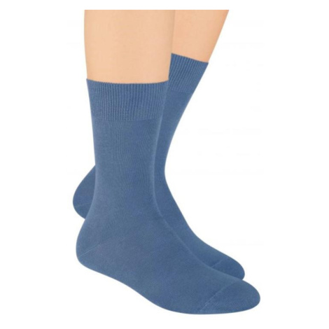 Pánské ponožky Steven 048 modré | džínová