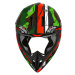 AIROH Jumper Warior JWA70 cros helma černá/zelená