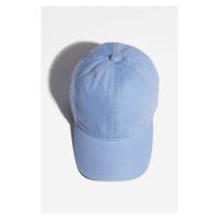 H & M - Džínová kšiltovka sepraný vzhled - modrá