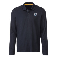 LIVERGY® Pánské triko s dlouhými rukávy (navy modrá)