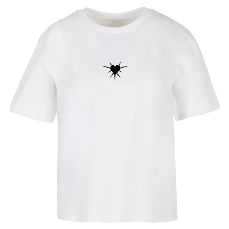 Dámské tričko Dangerous Heart bílé Mister Tee