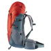 Deuter Aircontact Lite 45+10 SL červený-šedá