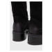 Semišové boty Steve Madden Banner dámské, černá barva, na plochém podpatku, SM11003092