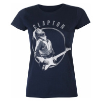 Tričko metal dámské Eric Clapton - Vintage Photo NAVY TS - ROCK OFF - ERICTS05LN