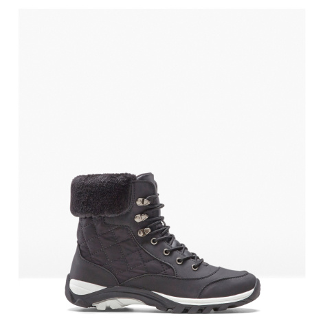 BONPRIX zimní trekingové boty Barva: Černá