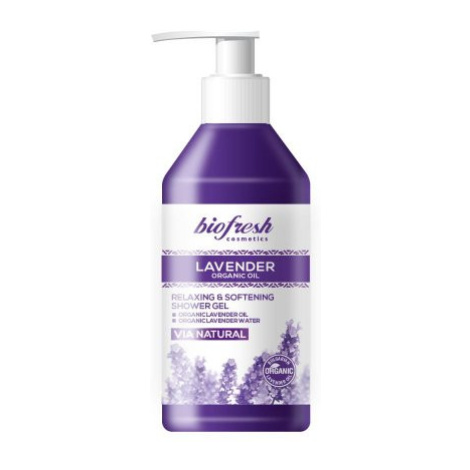 Biofresh Natural Lavender Relaxační a změkčující sprchový gel 300 ml