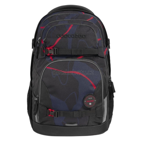 Školní batoh coocazoo PORTER,Lava Lines, certifikát AGR