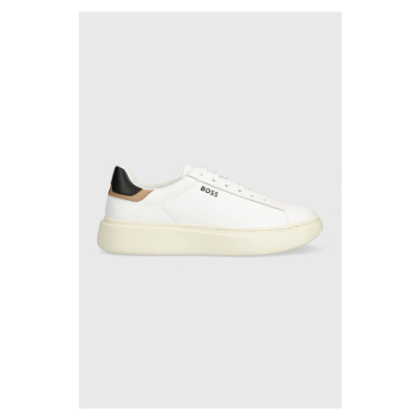 Sneakers boty BOSS Amber bílá barva, 50498568 Hugo Boss