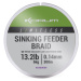 Korum splétaná šňůra limitless sinking feeder braid 300 m - 0,14 mm 6 kg