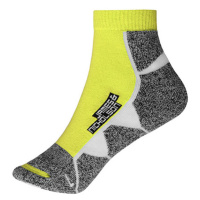 James&Nicholson Unisex sportovní ponožky JN214 Bright Yellow