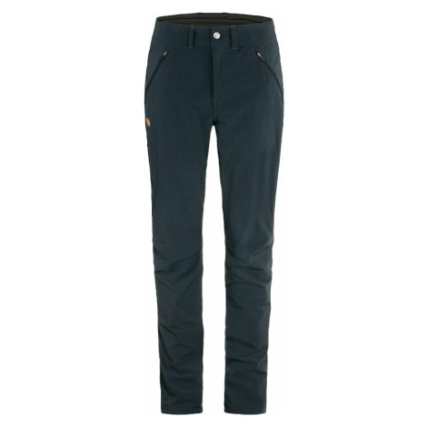 Fjällräven Abisko Trail Stretch Trousers W Dark Navy Outdoorové kalhoty