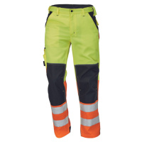 Knoxfield Knoxfield Pánské pracovní HI-VIS kalhoty 03020326 žlutá/oranžová