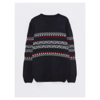 LC Waikiki Crew Neck Long Sleeve Men's Knitwear Sweater