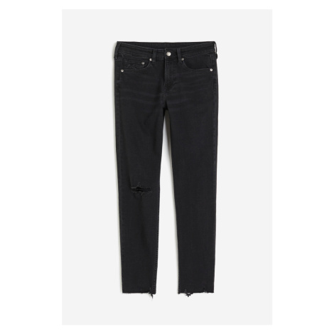 H & M - Skinny Ankle Jeans - černá H&M