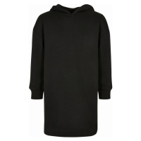 Dámské šaty // Urban Classics / Girls Oversized Terry Hoody Dress black