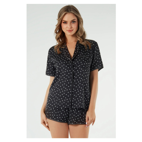 Italská móda Ria crinoline/black Italian Fashion