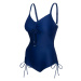 AQUA SPEED Woman's Swimsuits ALEXA Navy Blue